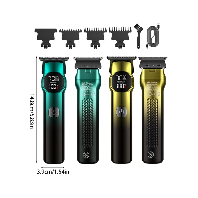 Профессиональные машинки для стрижки волос триммер бороды мужчин
