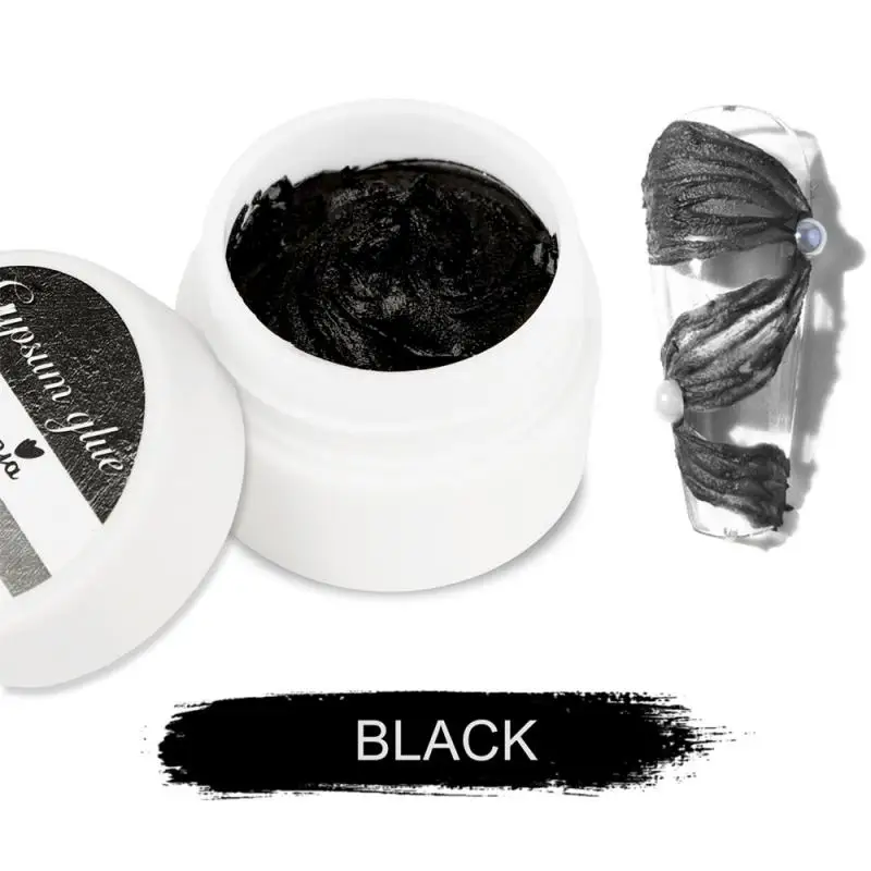 

5ml 3D Micro-dimensional Carving Glue Phototherapy Drawing Painting Flowers Nail Relief Manicure DIY Nail Gel Polish Cream Art