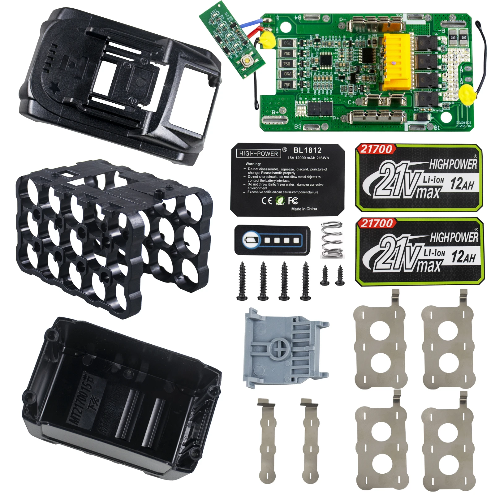 

Корпус для аккумулятора MAKITA BL1812