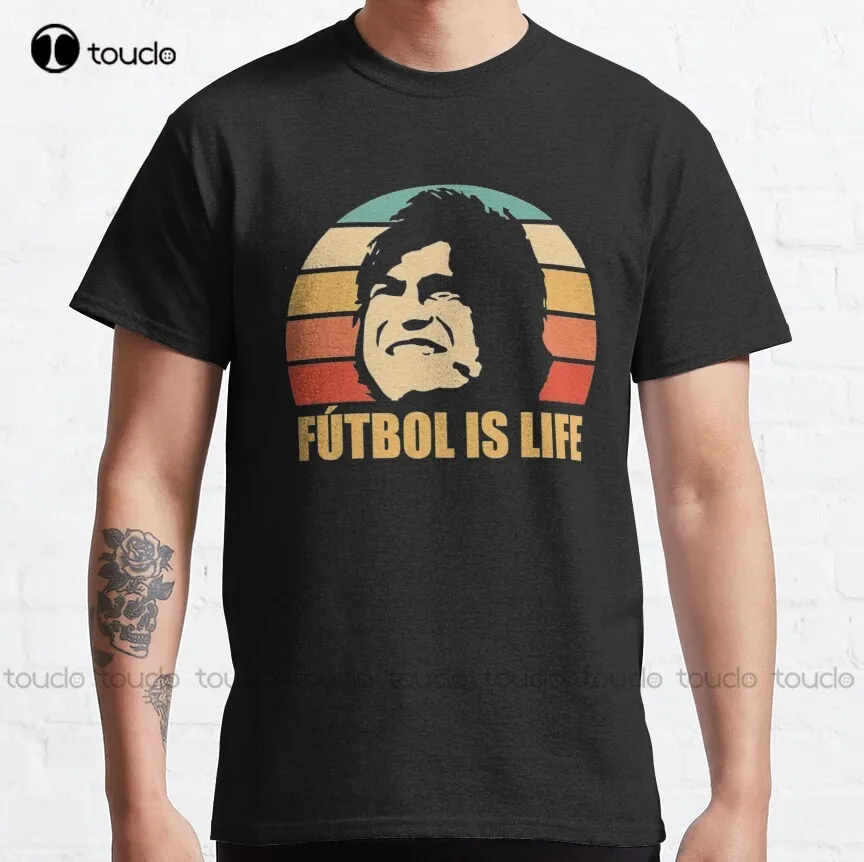 

Futbol Is Life Gift Ted Lasso Roy Kent Afc Richmond Gift For Father Day Gift Halloween Day Gift Christmas Day Classic T-Shirt