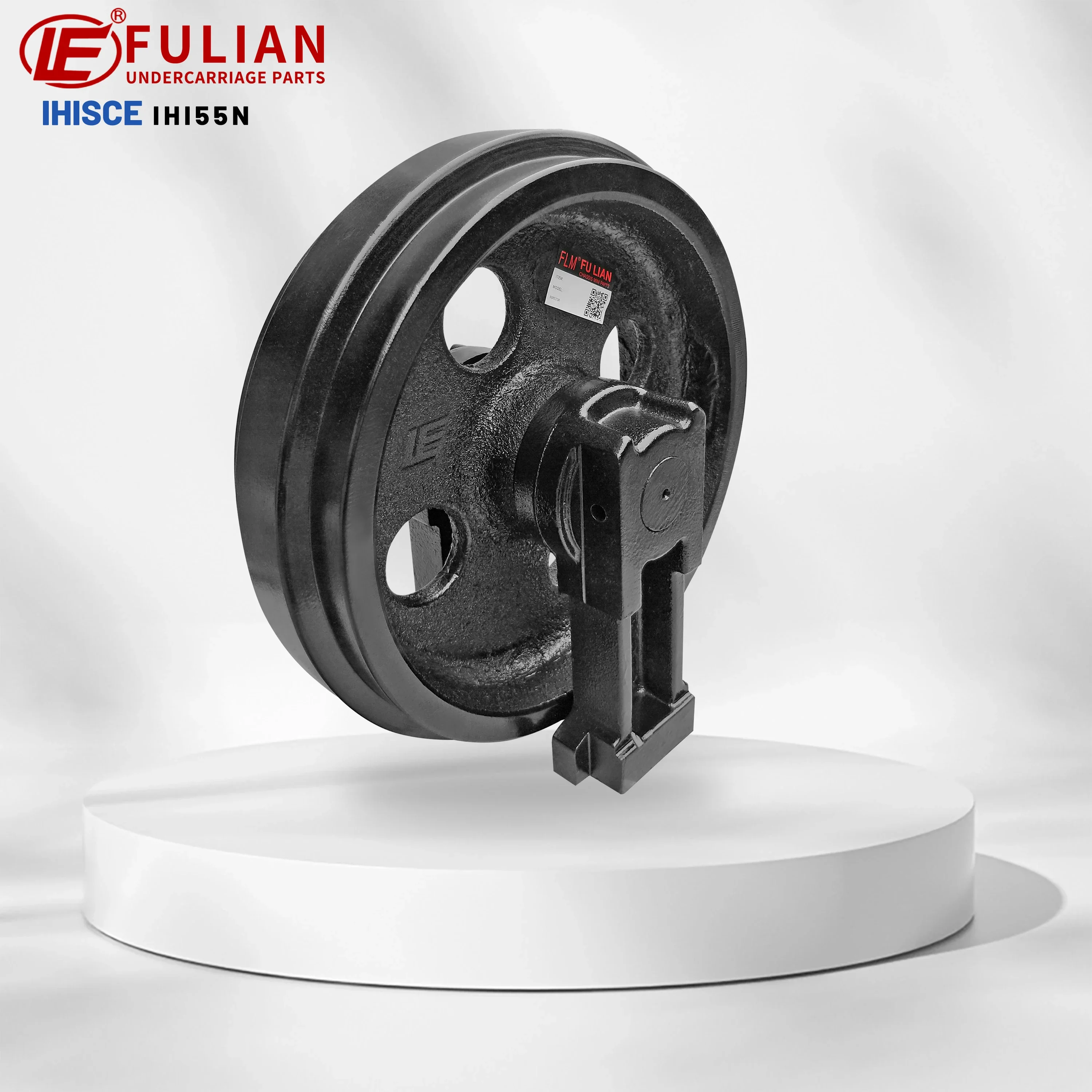 Передний натяжной ролик экскаватора IHI55N для деталей ходовой части IHISCE Натяжной