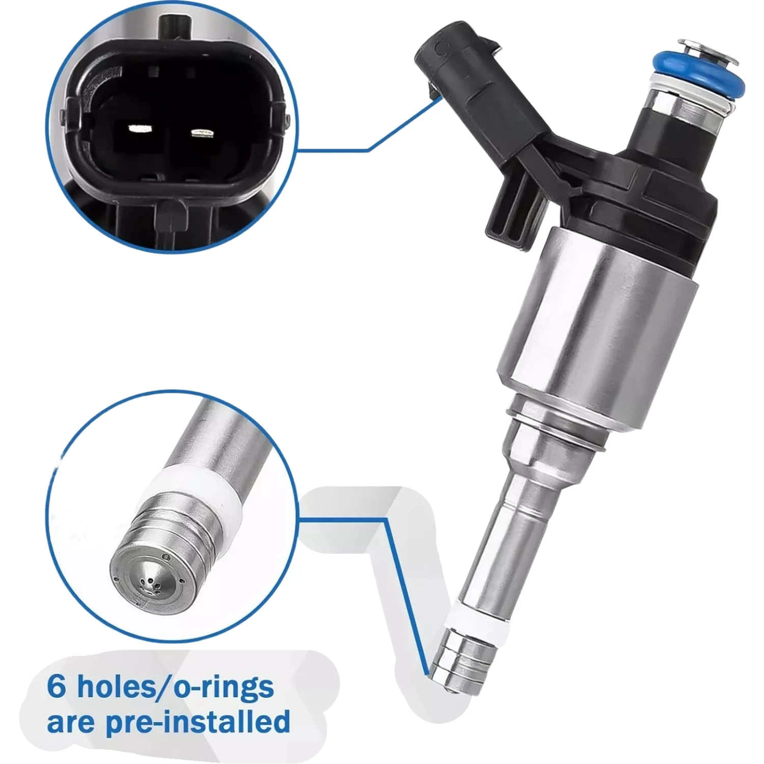 06Х 906036 G 06H 906 036G 036 4 шт. Топливные форсунки для VW GTI Tiguan AUDI A3 A4 A5 Q5 TT 2.0TSI