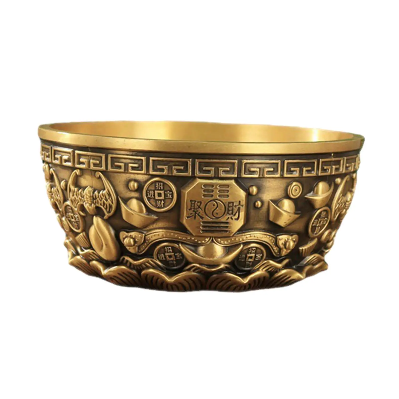 

Feng Shui Treasure Basin Table Centerpieces Chinese Fortune Treasure Basin for Decorations