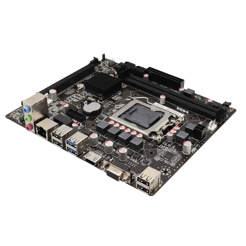 Материнская Плата ЦП LGA 1151 H110 M DDR4 32 Гб двухканальная материнская плата поддержка