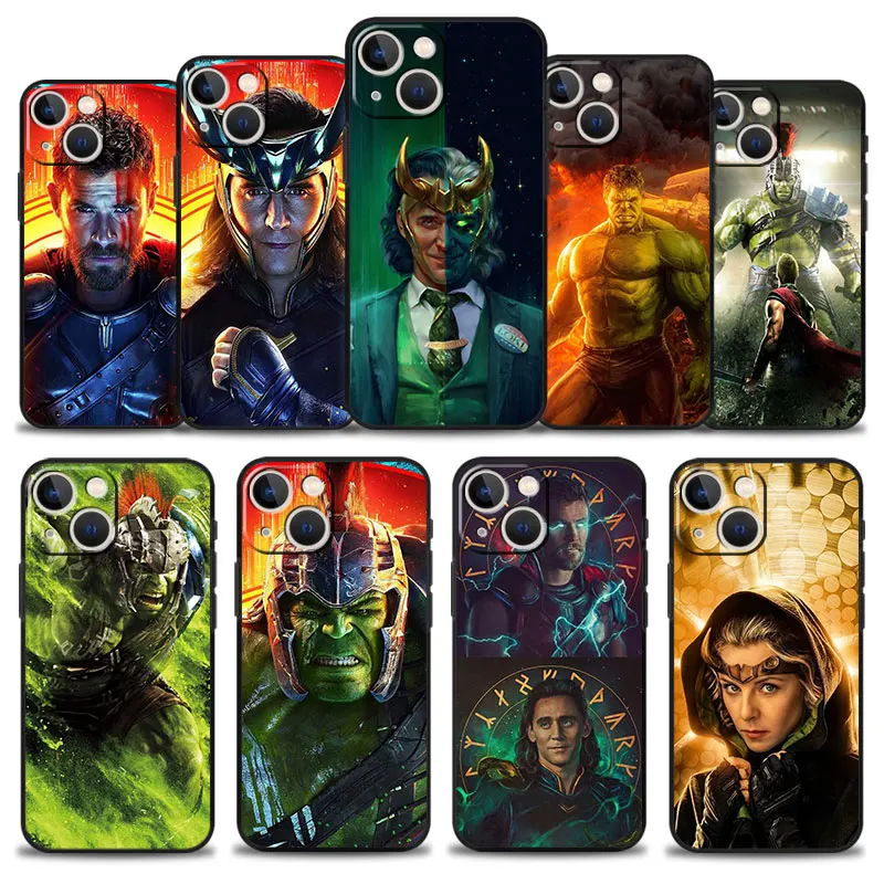 

Marvel Thor 4 Love and Thunder Phone Case For Apple iPhone 13 11 12 Pro Max XR X 8 7 6 6S Plus XS 13mini SE Cover Silicon Bumper