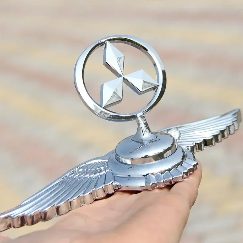 

Металлическая хромированная эмблема передней капоты автомобиля значок для Mitsubishi L200 Pajero RALLIART ASX Lancer Outlander Mirage Eclipse украшение