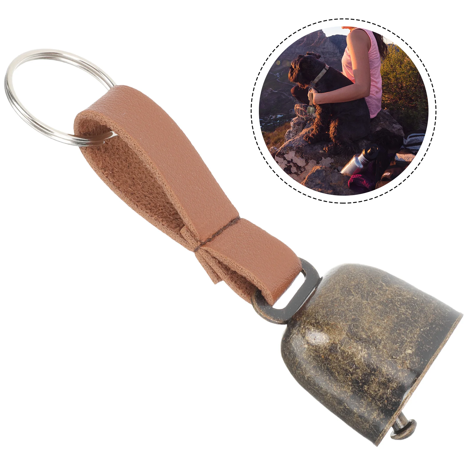 Рождественская гигантская погремушка-ковбелл из чугуна для щенков