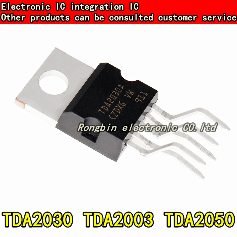 

10PCS TDA2030A TDA2003A TDA2050A TO-220 Audio power amplifier board amplifier