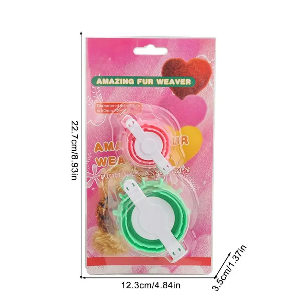 Аксессуары для рукоделия изготовление помпонов пушистые шарики искусственная