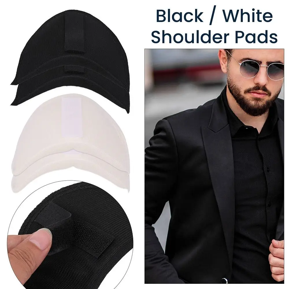

Men&Women For Shirt Suit Coat Covered Set-in Sewing Shoulder Pad Foam Sponge Shoulder Pads Shoulder Pad With Hook