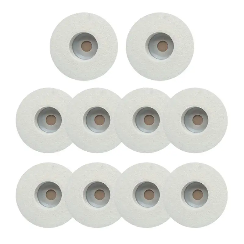 

Polishing Buffing Wheel Drill Buffing Wheel Thickened Wool Fabric Disc Soft And Wear-Resistant Buffing Pads Portable Felt