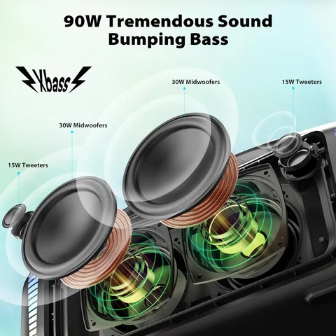 Tribit StormBox Blast  Bluetooth-динамик 90 Вт