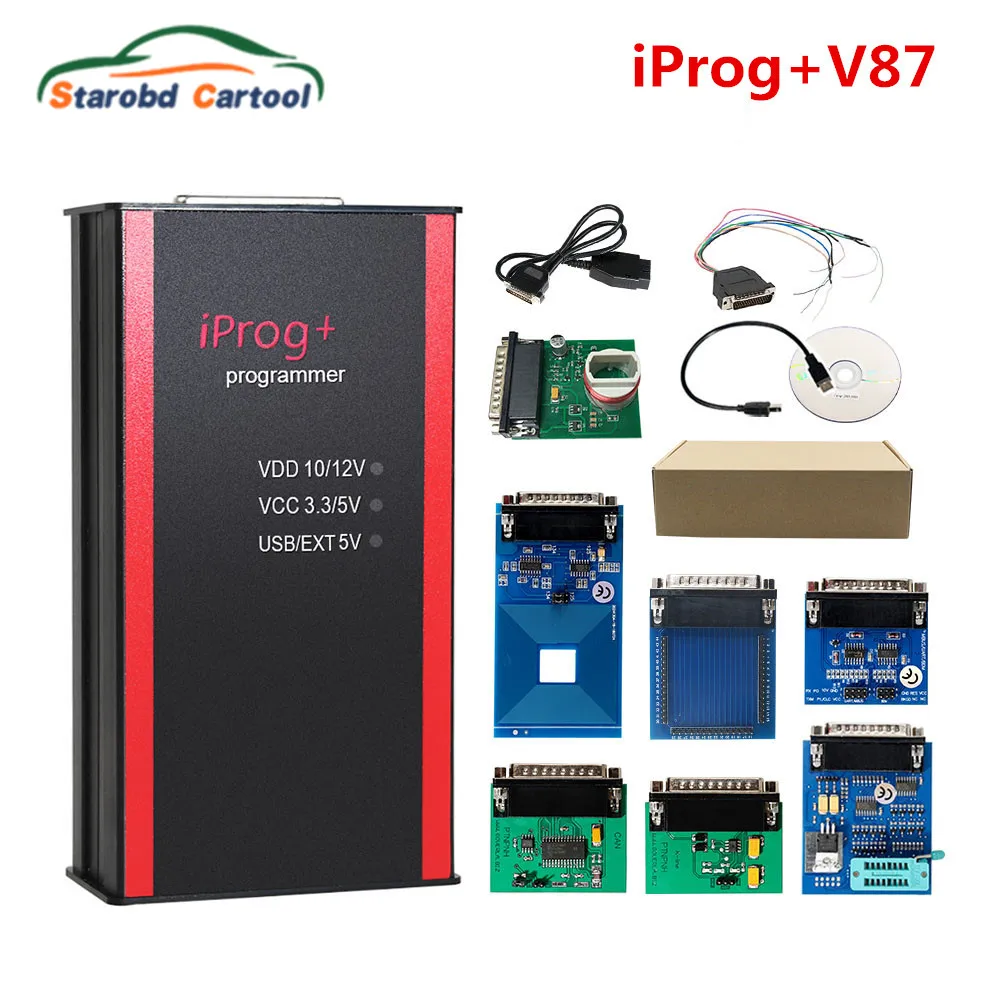 Программатор автомобильных ключей IPROG Pro V87 устройство для сброса ECU IMMO DPF