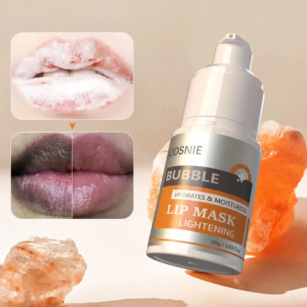 

Lip Whitening Bleaching Mask Lightening For Dark Lips Moisturizing Remove Dead Skin Reduce Pigmentation Bubble Repair Lips I5V2