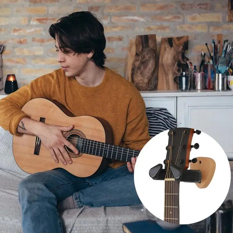 Держатель для гитары подставка с крючком прочная система автоматической