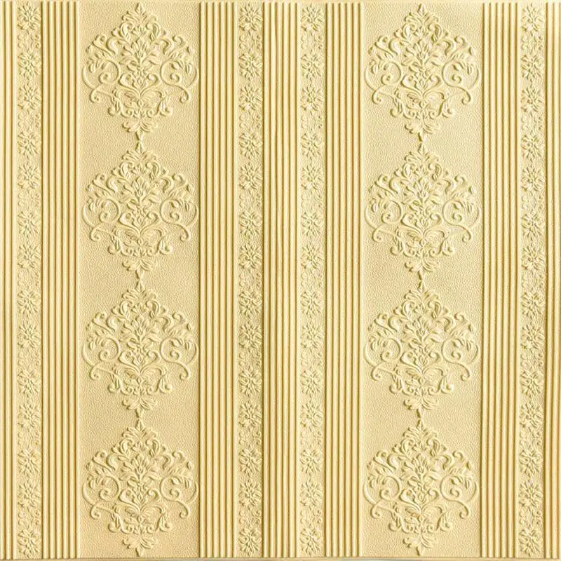 

10pcs 3D Self Adhesive Foam Brick Wall Stickers for Kids room DIY Bedroom for Home Decor Wallpaper Solid color Living Sticke
