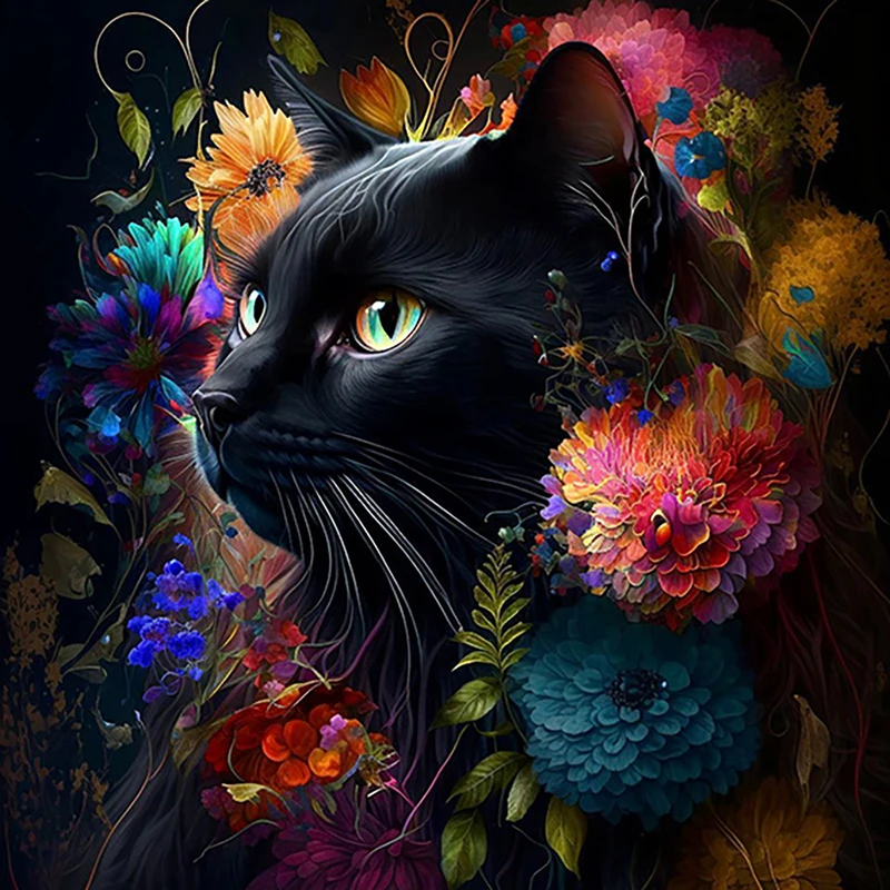 Набор для алмазной вышивки Кот