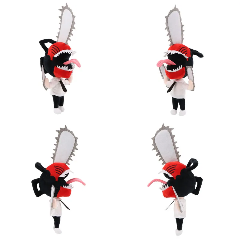 

Мягкая игрушка Denji с Бензопилой, 41 см, мультяшная фигурка человека с Бензопилой, Denji, плюшевая кукла, мягкая плюшевая игрушка, подарок на Рожд...