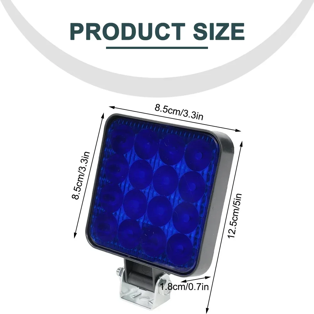 Фонарь Рабочая лампа 12 В/24 В 48 Вт 16 светодиодов ABS и светильник грузовик