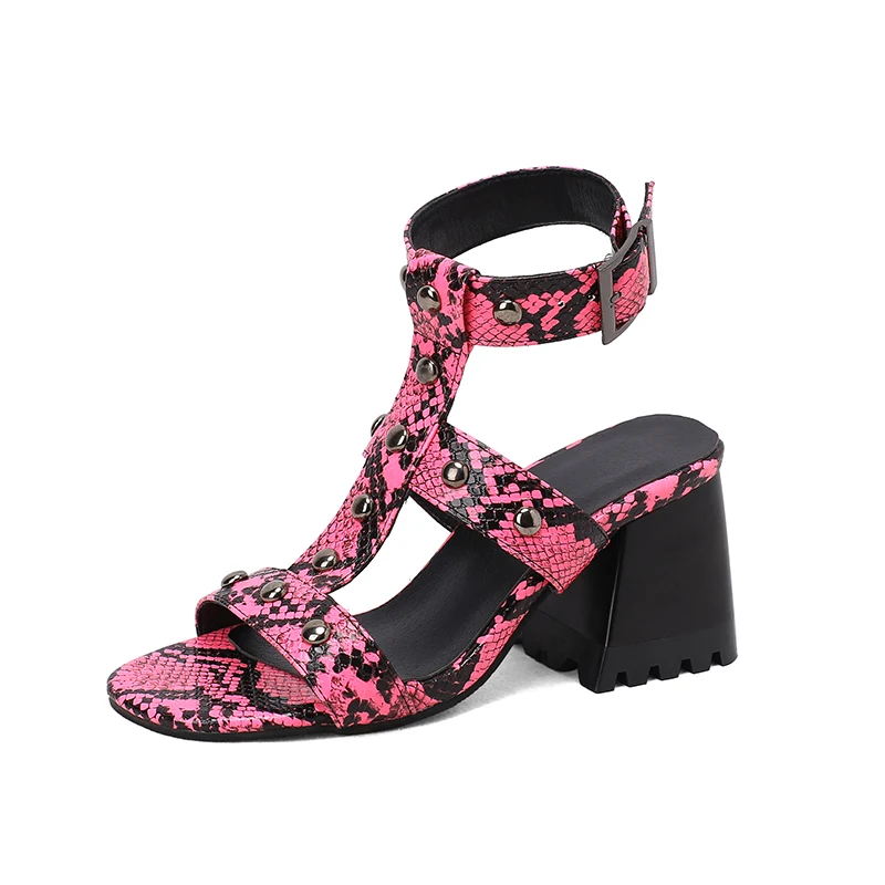 

Women's Fashion High Heels Sandals Summer Thick Heels High Heels