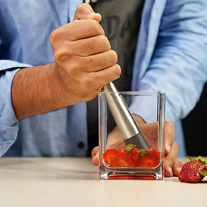 Ледокол 304 ледокол из нержавеющей стали миксер для коктейлей молоток лимонного