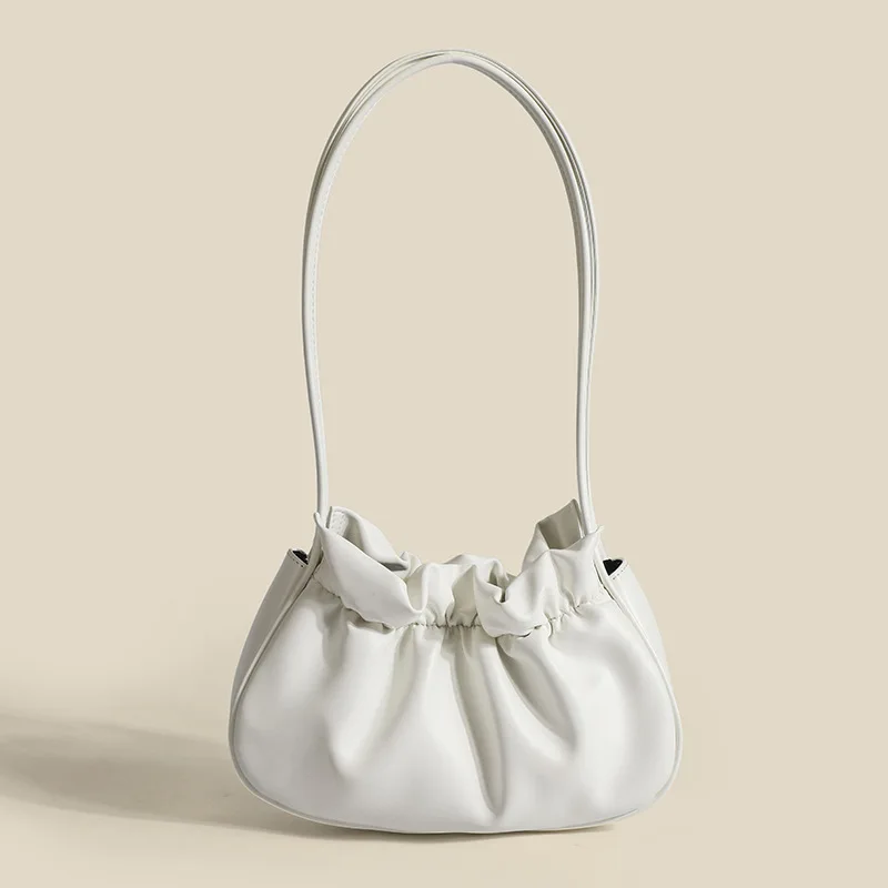 

All-match Pleated Dumpling Bag Women 2022 Autumn and Winter New Niche Design Small Bag Shoulder Bag Purses and Handbags