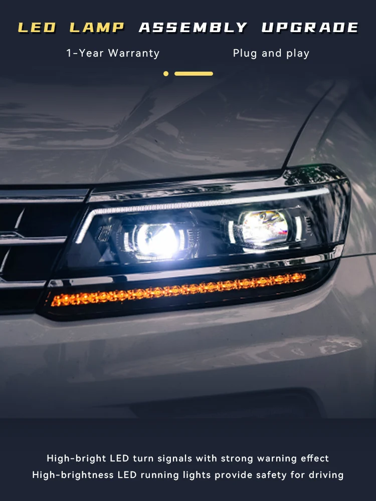 Инструмент для фар автомобиля Volkswagen VW Tiguan L 2017-2021 Φ ксеноновый прожектор