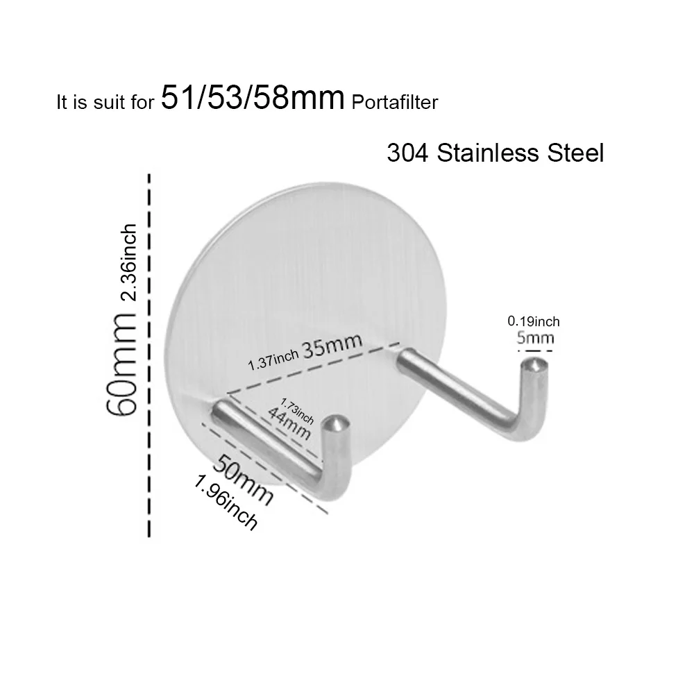Portafilter hanger SUS304 Portafilter hook