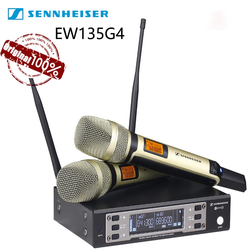Оригинальный ручной микрофон SENNHEISER EW135G4 skm9000 для профессиональной сценической работы и караоке, беспроводной микрофон