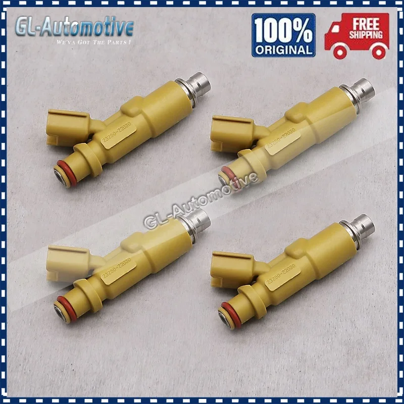 Набор из 4 топливных форсунок 23250-22030 для Toyota Corolla CELICA WILL 2zzge 23250 22030 23209-22030 - купить по