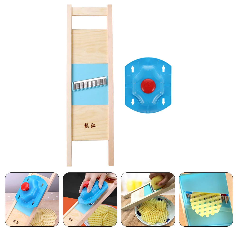 

Potato Gratin Slicer French Fries Stainless Steel Cutting Tool Lattice Potatoes