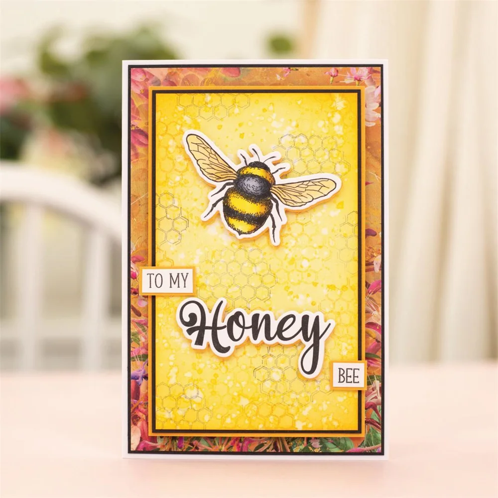 Коллекция вырубных штампов Honeysuckle вырезанные штампы Honeytbee для самостоятельной