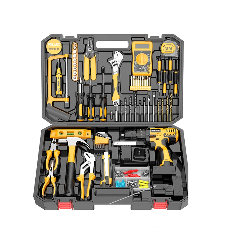 

Metal Electronic Tool Box Work Heavy Duty Nails Warehouse Shelf Tool Storage Box Waterproof Boite A Outils Tools Packaging GTJ50