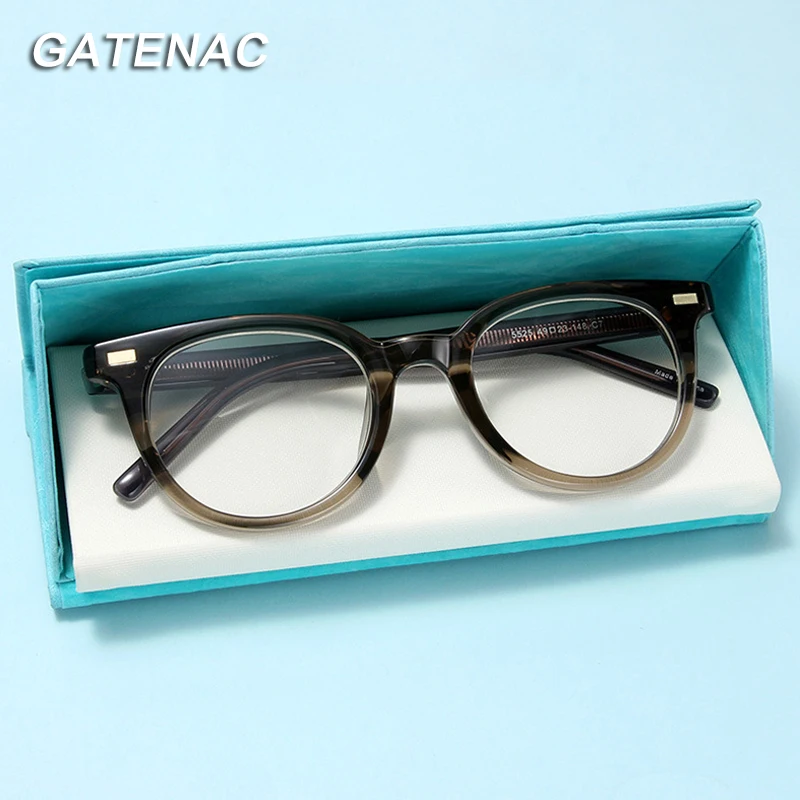 

Blue Light Blocking Reading Glasses Men TR90 Round Presbyopia Glasses Women Luxury Hyperopia Prescription Eyeglasses Eyewear