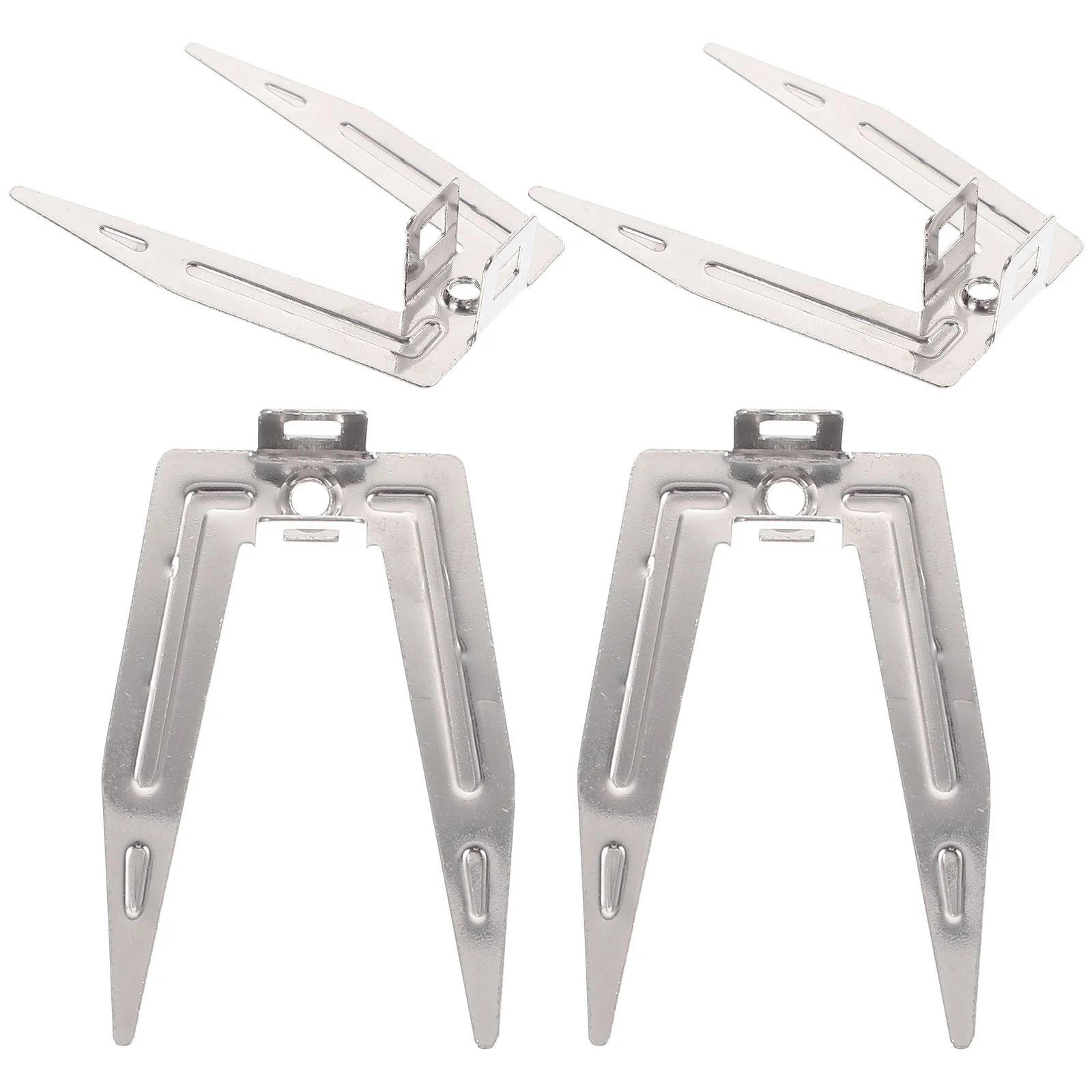 

4 Pcs Barbecue Grill Stainless Steel Roast Chicken Fork Griddle Accessories Rotisserie Meat Fish Grilled Forks