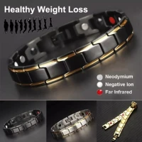 twisted magnetic therapy bracelet health care anti snoring bracelet sleep better jewelry five in one healthy energy bracelet