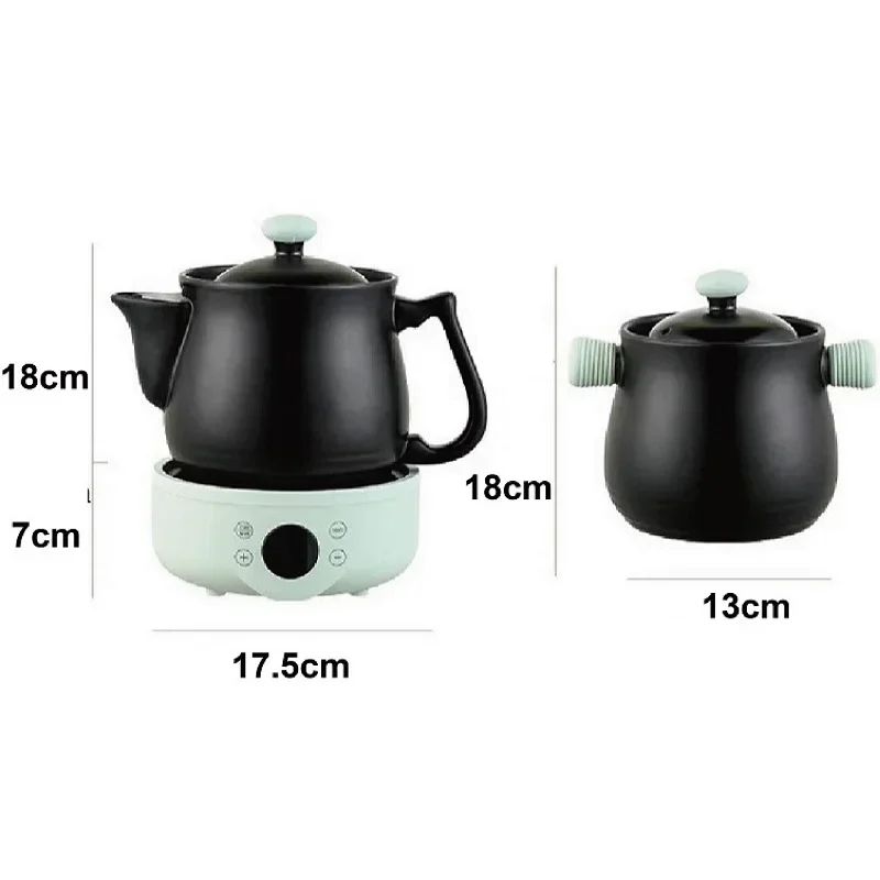 Электрическая мультиварка-скороварка FirmHome Store 1.8L для приготовления китайских травяных отваров, супов и каш, многофункциональная, керамическая, с функцией автоматического приготовления (art.: 3920da79ae3e7) - 3920da79ae3e7