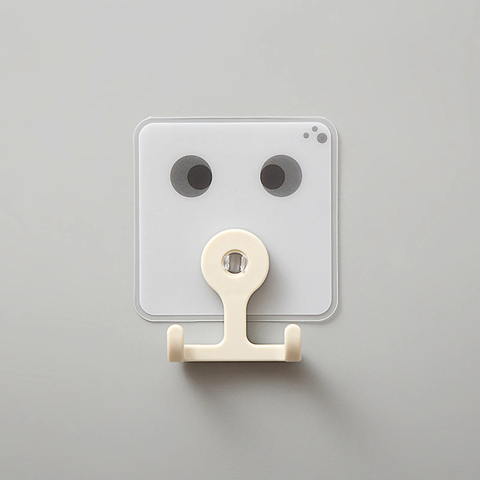 

Cute Holder Strong Holder Wall Mount Hook Seamless Sticker Home Kitchen Bathroom Hook Up Coat Hanger Door Hooks
