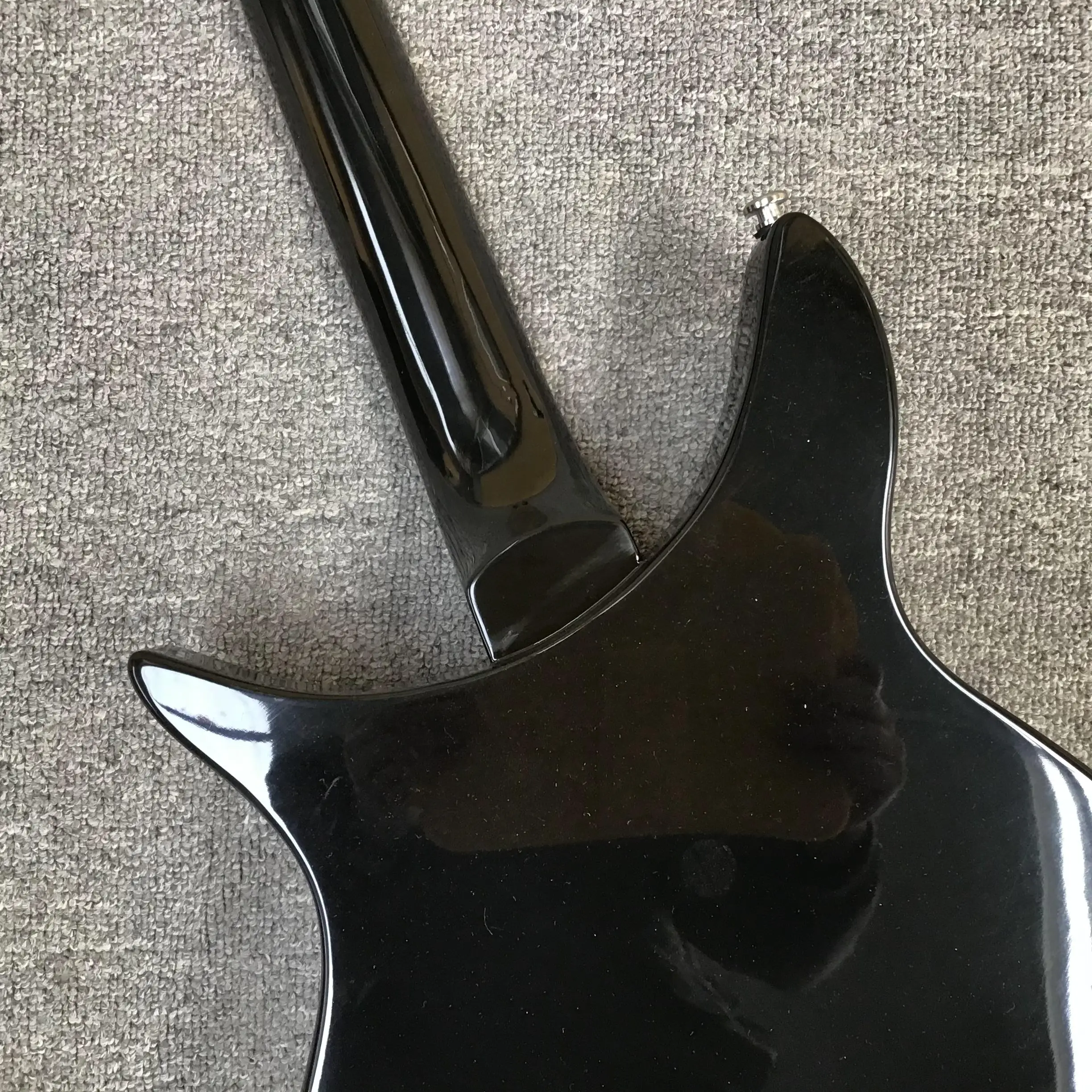 Электрогитара идеального тона яркая черная краска высококачественный материал