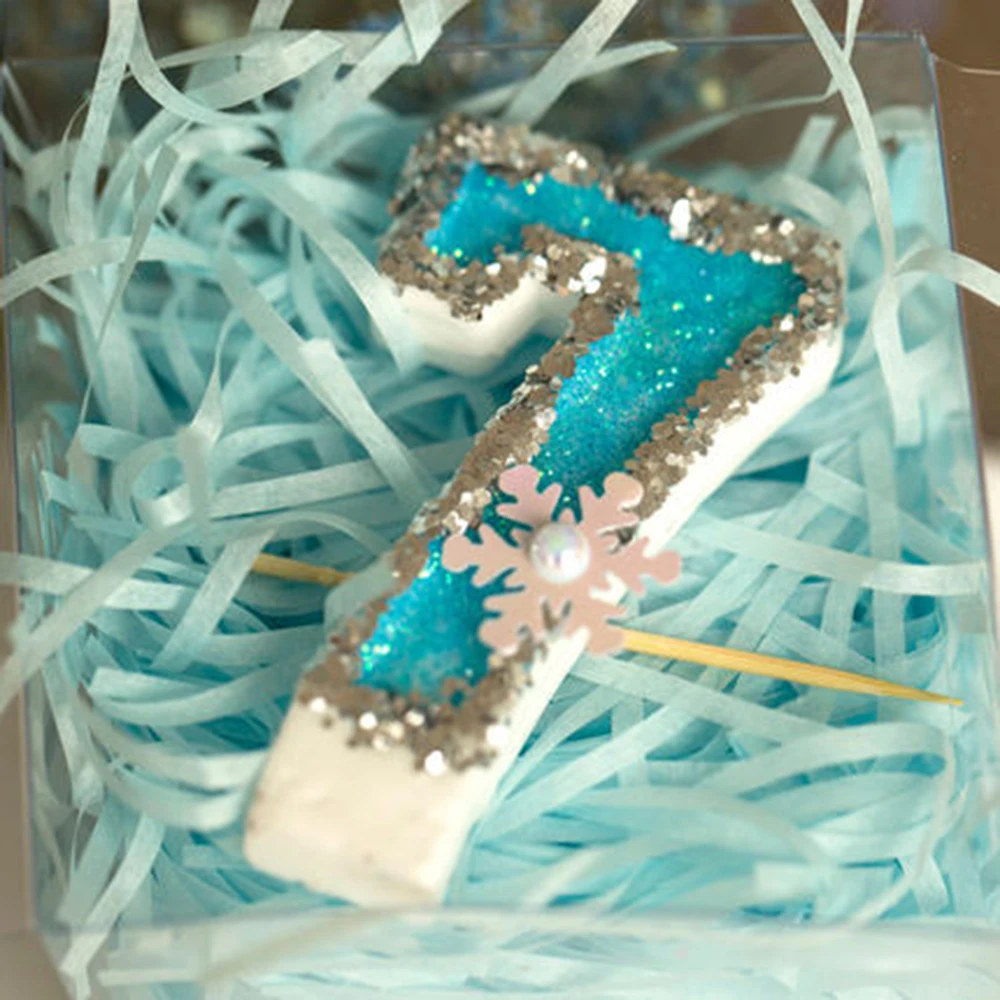 Цифровая Свеча на заказ день рождения годовщину детское креативное украшение