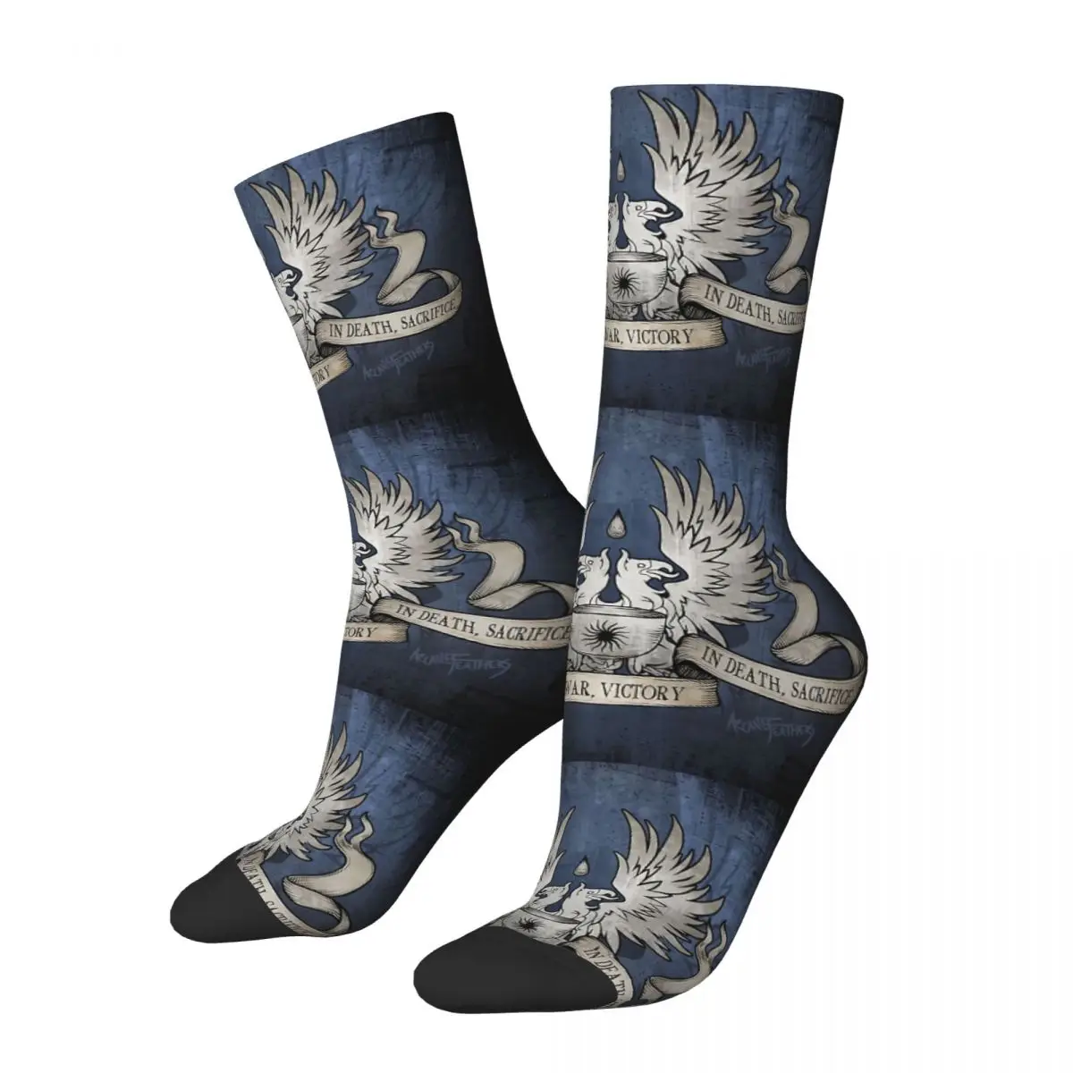 

Носки мужские компрессионные унисекс, бесшовные Смешные с принтом дракона, серые сумасшедшие, в стиле ретро, хип-хоп, в стиле Харадзюку, для мальчиков