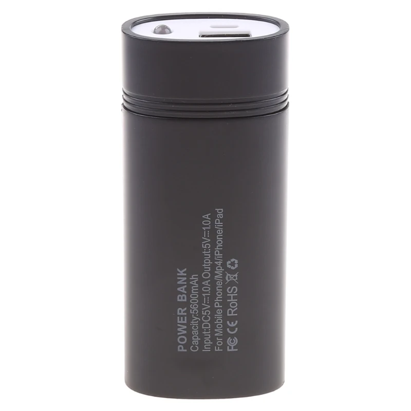 Мини-профессиональный USB-порт 2x 18650 держатель зарядного устройства для