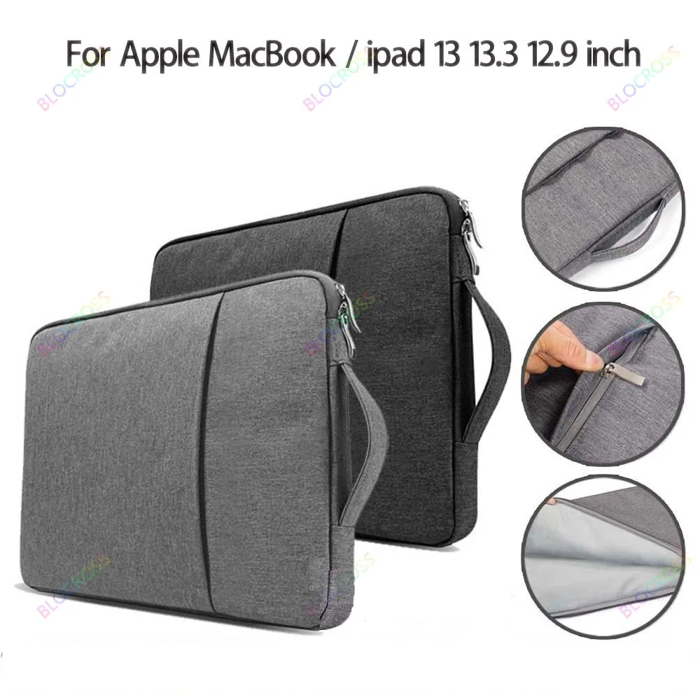 13 Inch Laptop Sleeve Case for New MacBook Pro A2338 M1 A2251 A2289 A2159 A1989 A1706 A1708 A2337 M1 A2179 A1932 12.9 IPad Pro