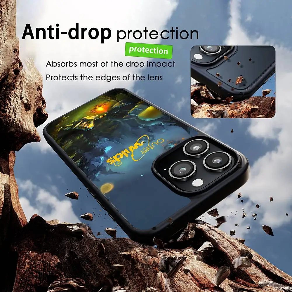 Фото Чехол для телефона O-Outer Wilds MagSafe Magnetic для iPhone 16, 15, 14, 13, 12, 11 Pro Plus Max Mini, беспроводное зарядное устройство Funda №3