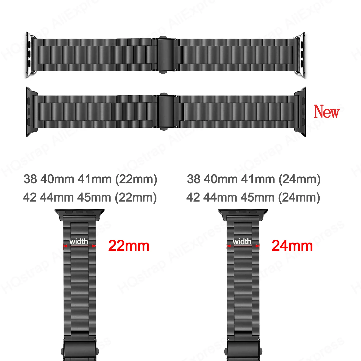 Stainless Steel Strap for Apple Watch 5 Band 44mm 42mm Watchband Bracelet Band for Iwatch Series 3 4 Se 6 7 45mm 41mm 40mm 38mm