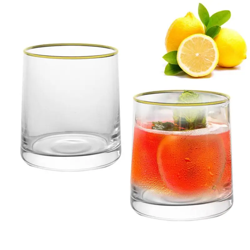 

Cognac Glasses 2pcs Whiskey Tasting Glasses Colorful Wisky Glasses Solid Glass Dishwasher Cleaning For Drinking Red Wine Wine