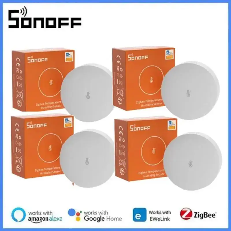 SONOFF SNZB-02P Zigbee Датчик температуры и влажности Умный дом Синхронизация в реальном