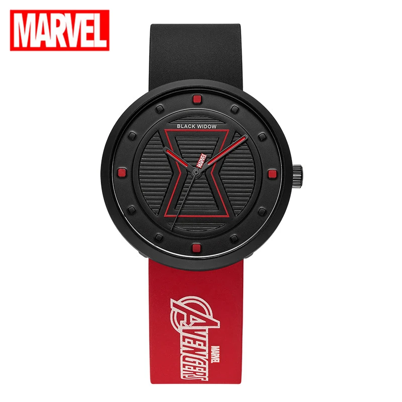 Black Widow Women Fashion Watches MARVEL Iron Man Super Wristwatch Teen Gift Waterproof Hour Child Lady Luxury Time Boys Girls