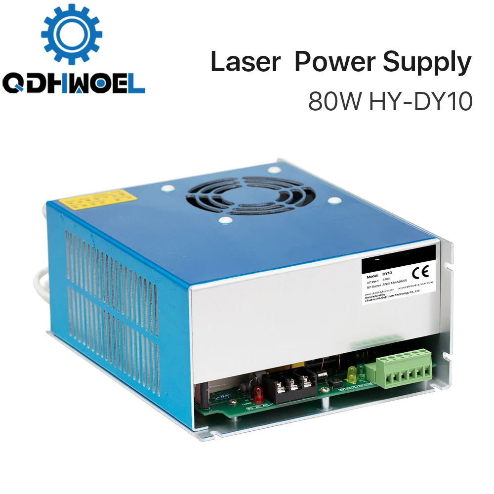 

QDHWOEL DY10 Co2 лазерный блок питания для RECI W1/Z1/S1 Co2 лазерная трубка гравировальная/режущая машина серии DY