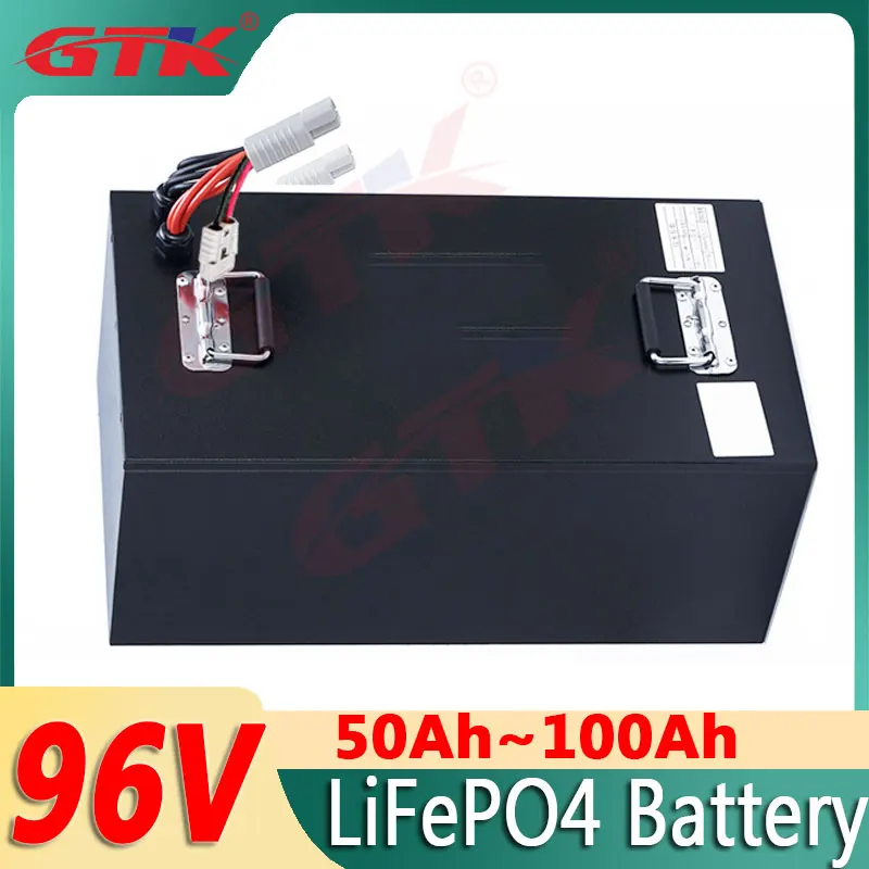 

GTK 30S 96V 100AH 90AH 80AH 75AH 70AH 60AH 50AH LiFePO4 Lithium iron phosphate Battery for Tricycle Golf cart Sightseeing bus